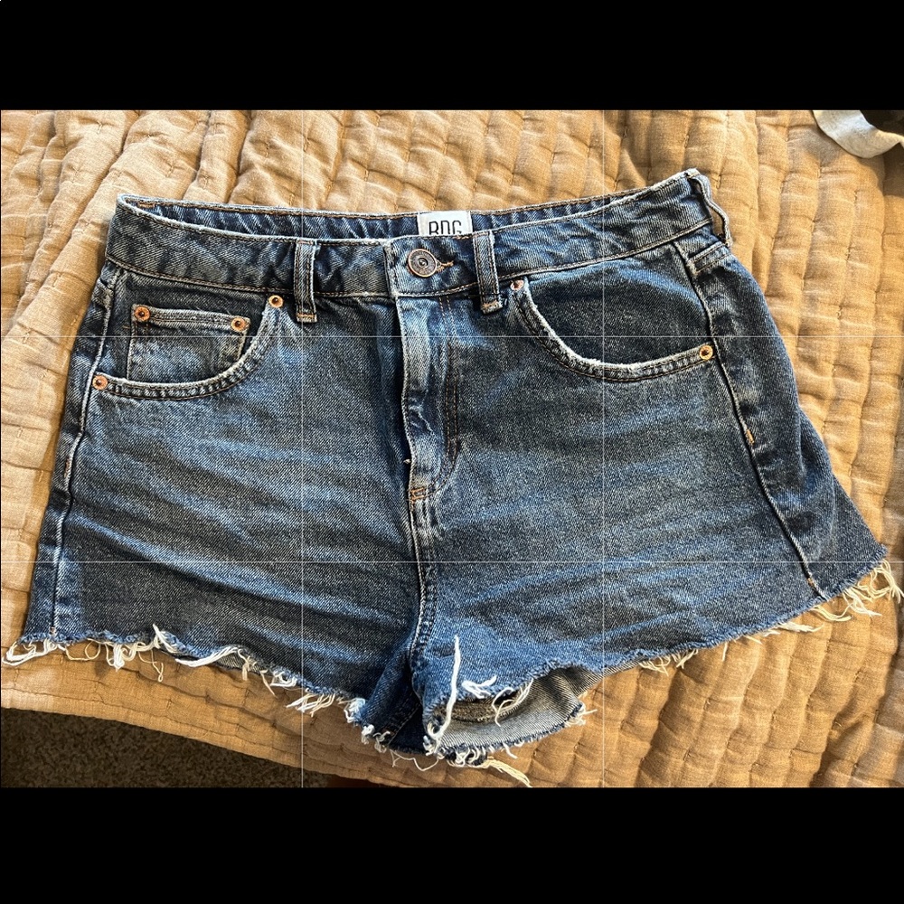 Bdg denim mom shorts